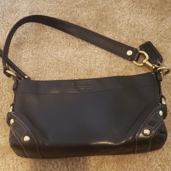 Leather Coach Purse - Picture 3 of 8